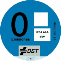 Environmental badge: 0_EMISIONES